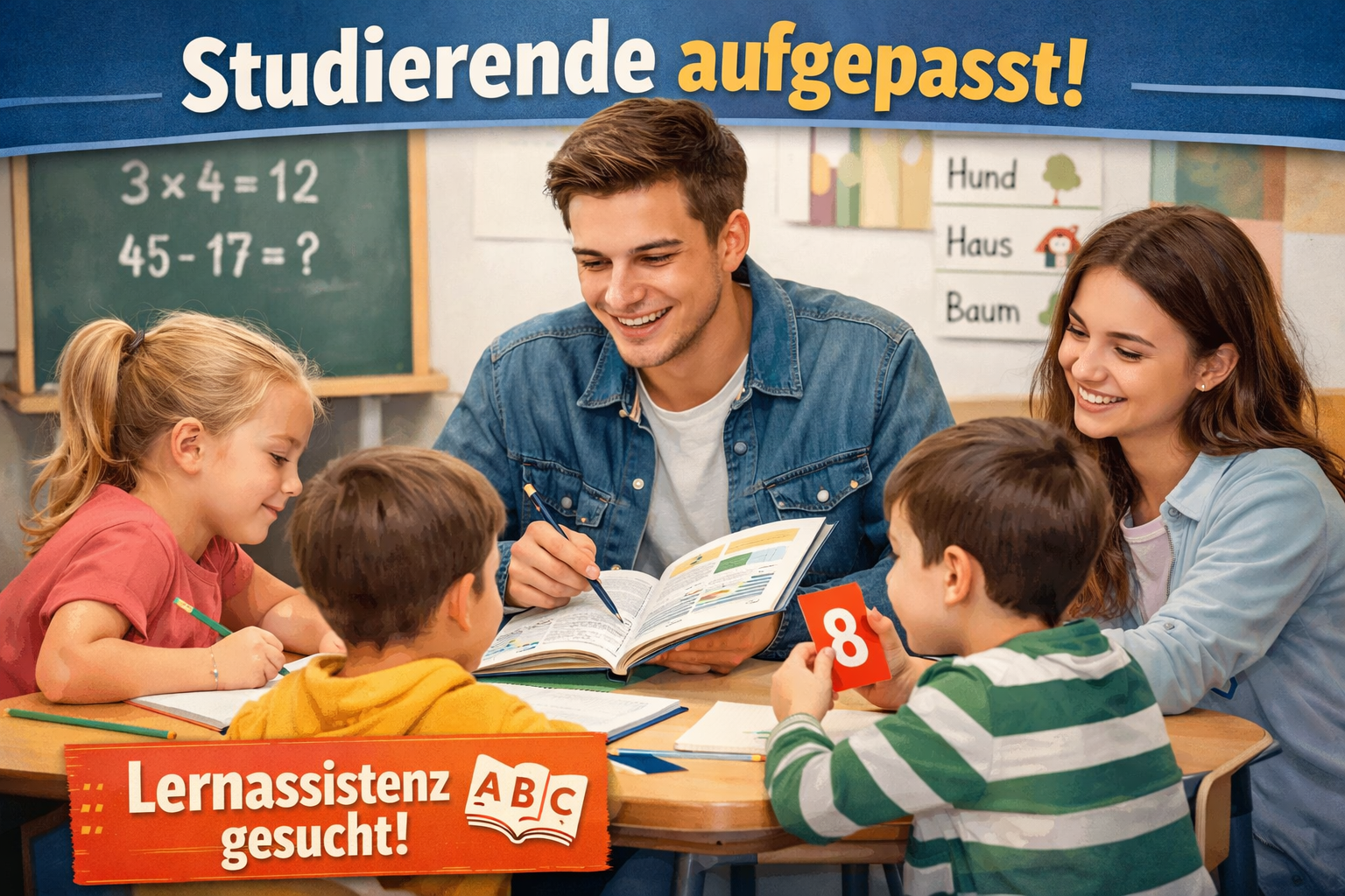 Lernassistenz gesucht!