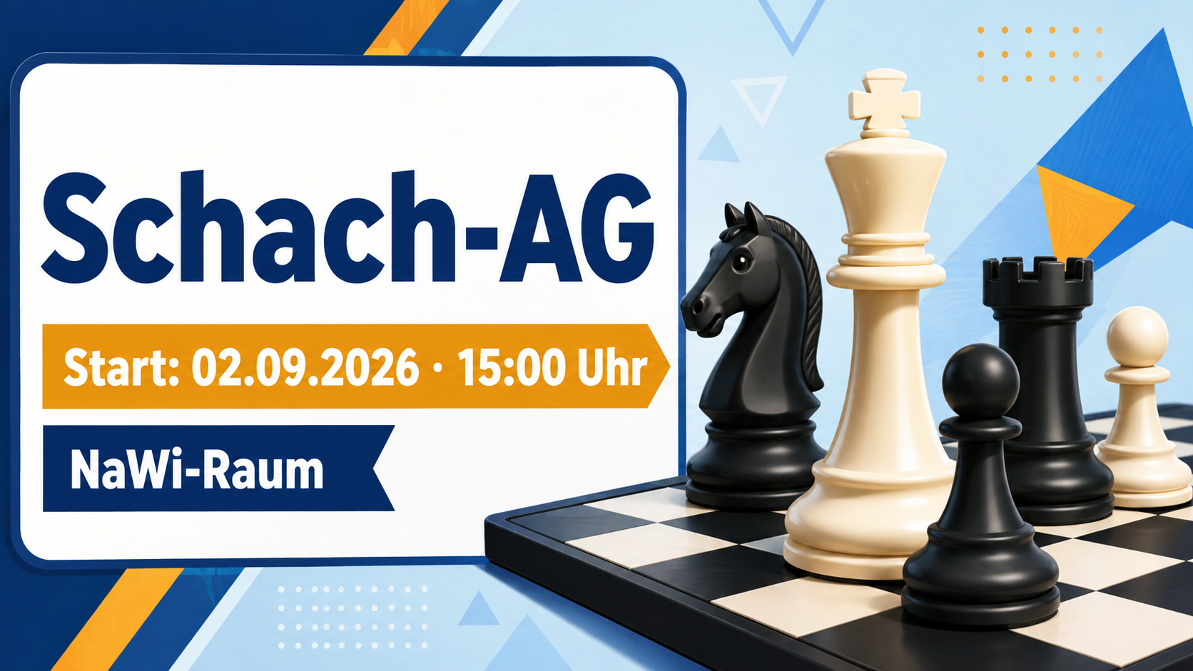 Start der Schach-AG
